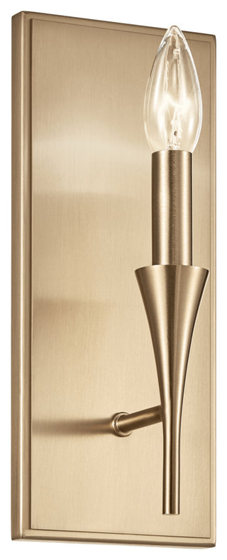 Alvaro 11.5" 1 Light Wall Sconce, Champagne Bronze