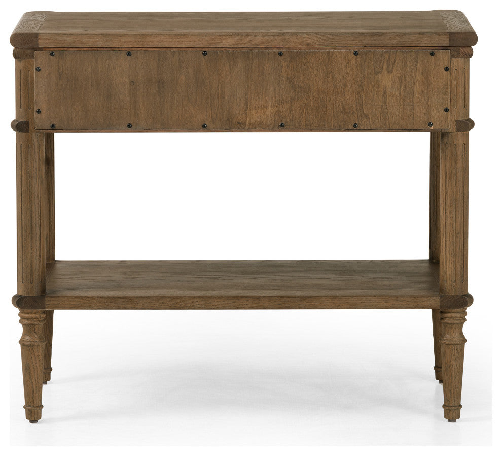Toulouse Nightstand-Toasted Oak