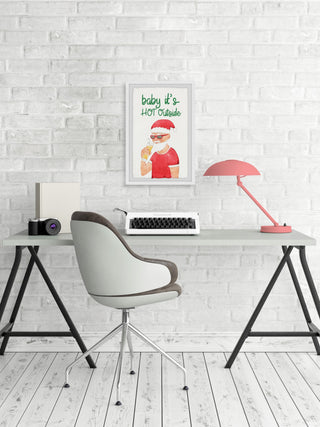 "Drink a Cold Lemonade" Framed Painting Print, 30x45