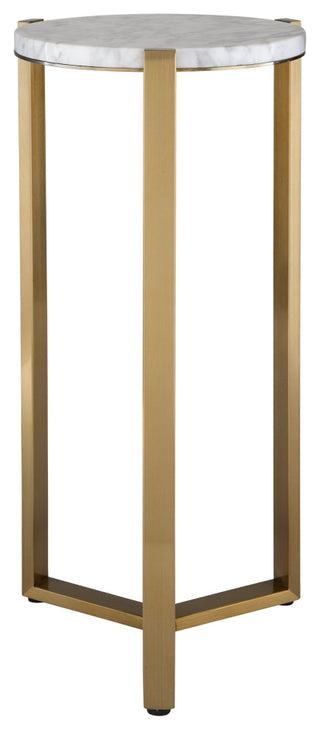 Uttermost Pietra Carrara Marble Drink Table