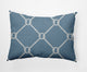 14x20" Ahoy! Nautical Decorative Indoor Pillow, Dusty Smoke