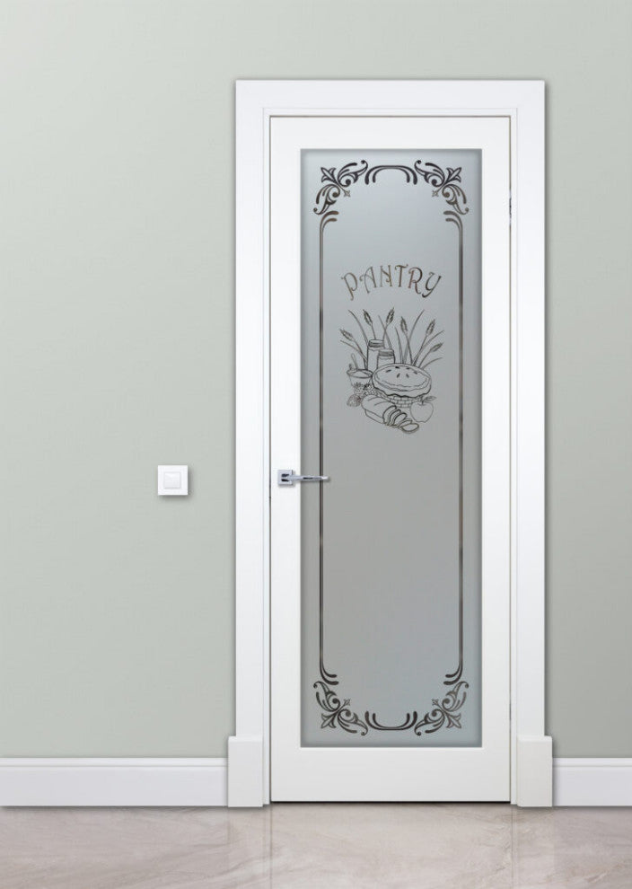 Pantry Door - Apple Pie  - Douglas Fir (stain grade) - 30" x 80" - Knob on...