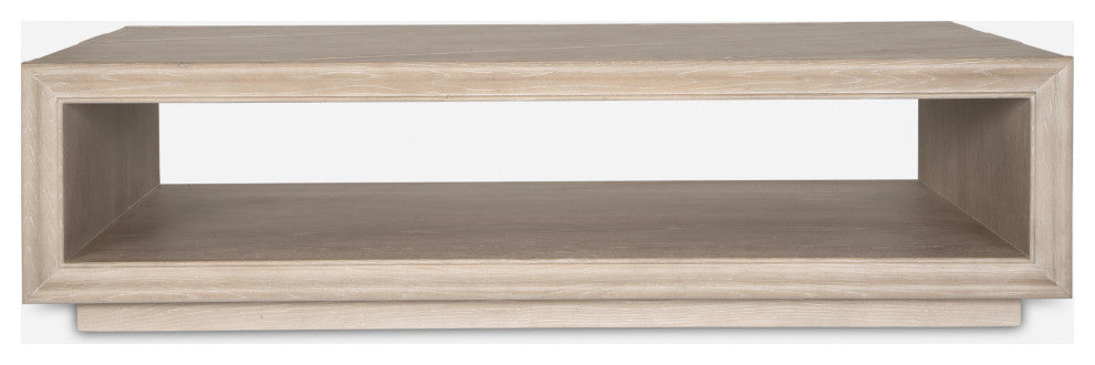 Uttermost Prism Light Oak Coffee Table