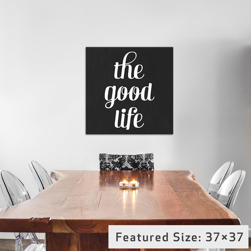 "Modern Art- The Good Life" by 5by5collective, 37x37x1.5"