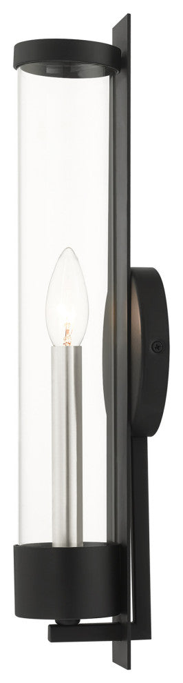 Black Transitional, Versatile, Clean, Modern Classic, Single Sconce
