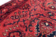 Handmade Vintage Afghan Ersari Runner 2.7'x9.7', 84cmx296cm 1970s