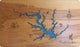 High Rock Lake, North Carolina-Wood Lake Map, Medium Standout