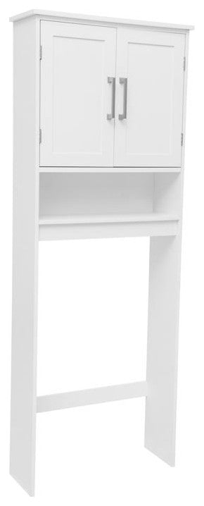 Vega Over the Toilet Bathroom Storage Cabinet, White