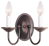 Home Basics Wall Sconce, Bronze