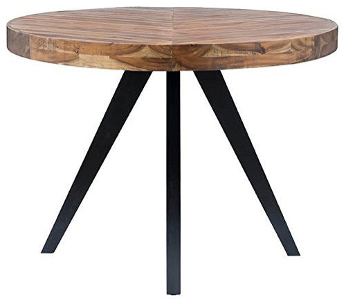 First of A Kind Parq Oval Dining Table Amber