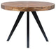First of A Kind Parq Oval Dining Table Amber