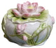 Lotus Flower Trinket Box, Lotus, Fine Porcelain