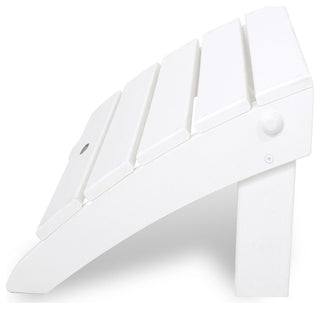 Polywood Classic Adirondack Ottoman, White