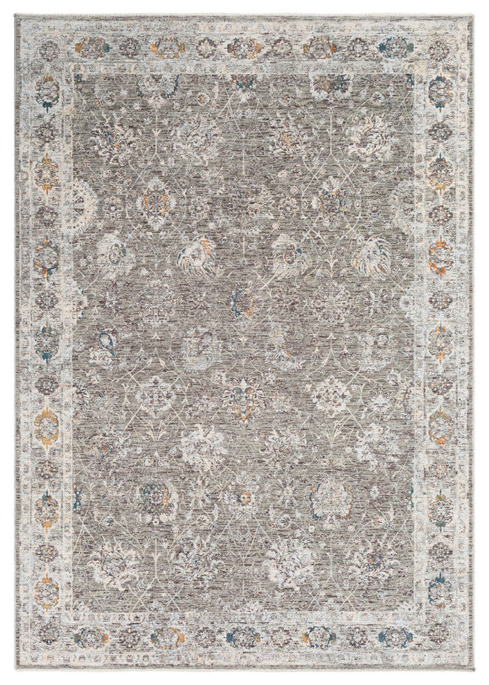 Presidential Updated Traditional Lime, Gray Area Rug, 2'x3'3"