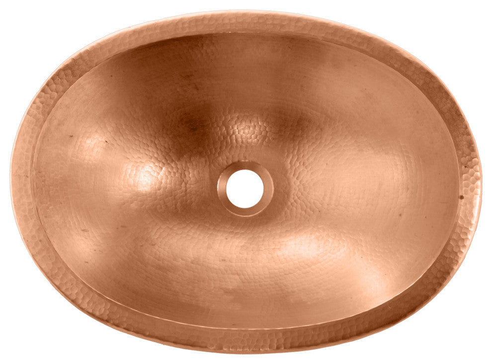 Schrodinger 19" Dual Flex Bathroom Sink in Naked Copper