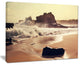 "Java Beach With Foaming Waters" Seashore Canvas Print, 20"x12"