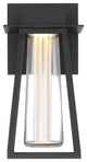 Avant Garde 12" LED Outdoor Wall-Light 3000K, Black