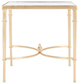 Safavieh Mendez Gold Leaf Accent Table Gold