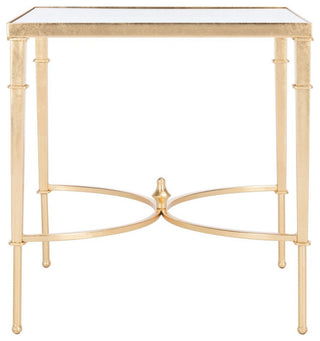 Safavieh Mendez Gold Leaf Accent Table Gold
