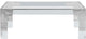 Casper Coffee Table, Chrome, Rectangular