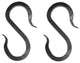 Vintage Iron S-Hook - SH-IR02 from RCH Hardware, Set of 2