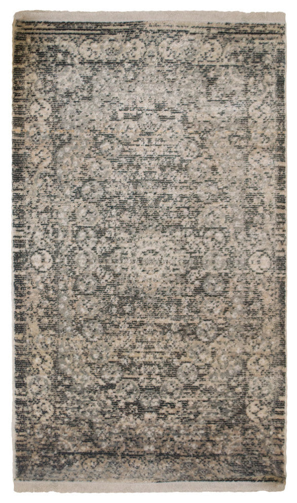 Machine Made Polyester Durable Indoor Outdoor Washable Oriental Pattern Footmat