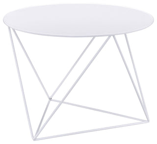 ACME Epidia Accent Table, White