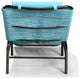 Acapulco 6 Piece Chaise Lounge Set, Glacier Blue