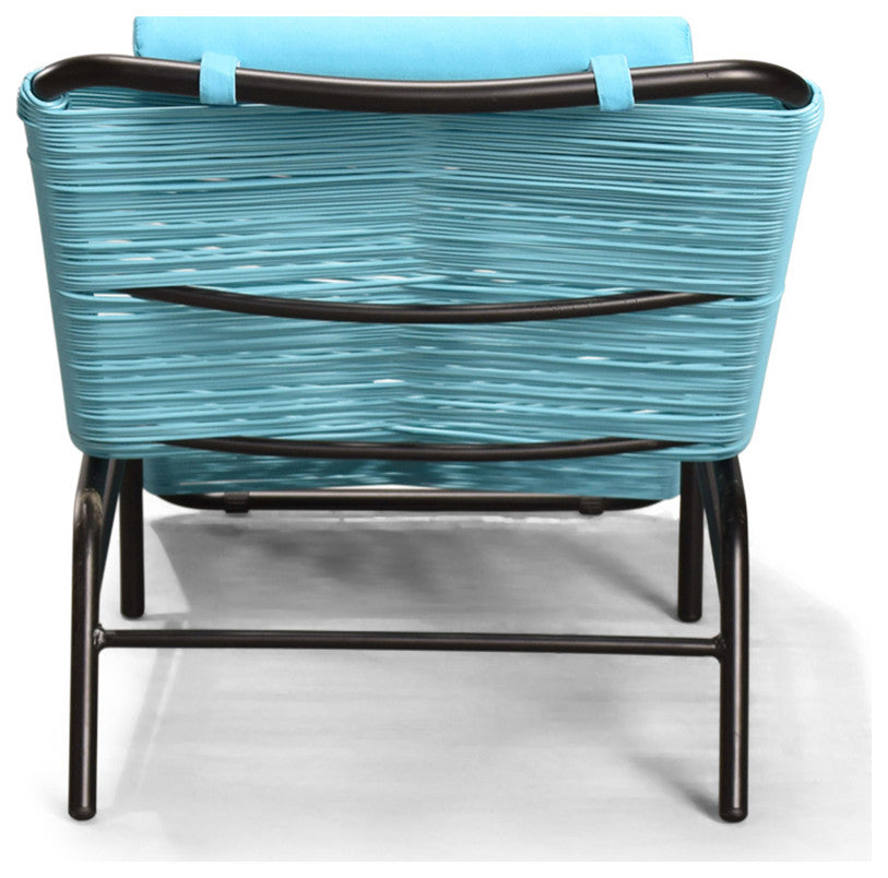 Acapulco 6 Piece Chaise Lounge Set, Glacier Blue