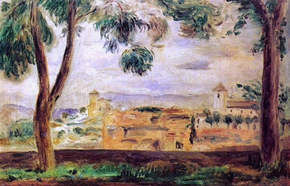 Pierre Auguste Renoir Cagnes Wall Decal