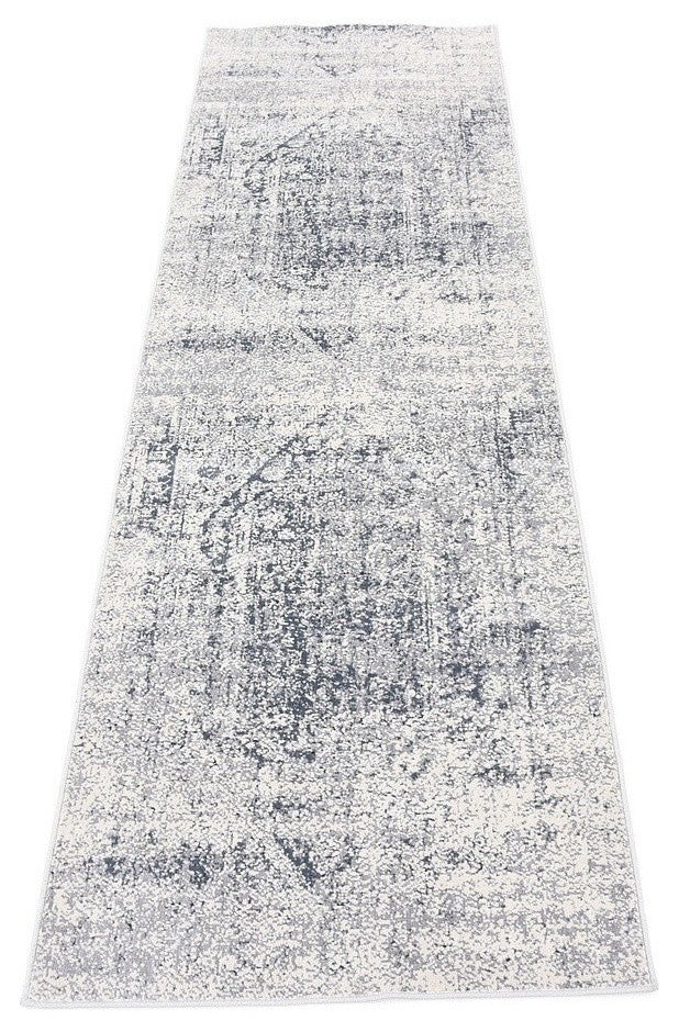 Unique Loom Gray Chateau Quincy 2' 2 x 6' 7 Runner Rug