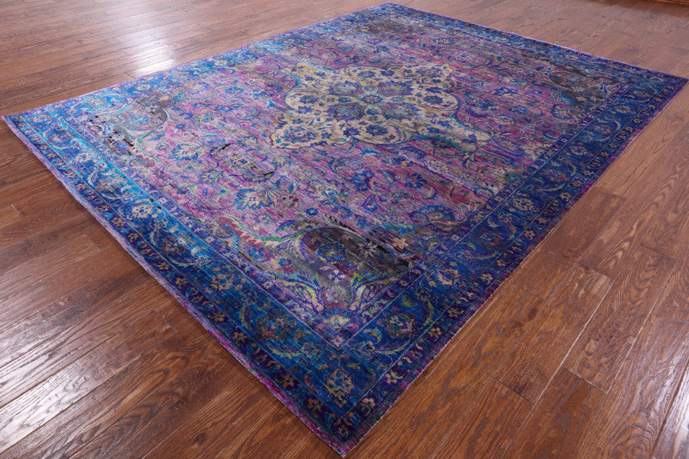 Handmade Persian Silk Rug7' 10" X 10' 0" Q6820