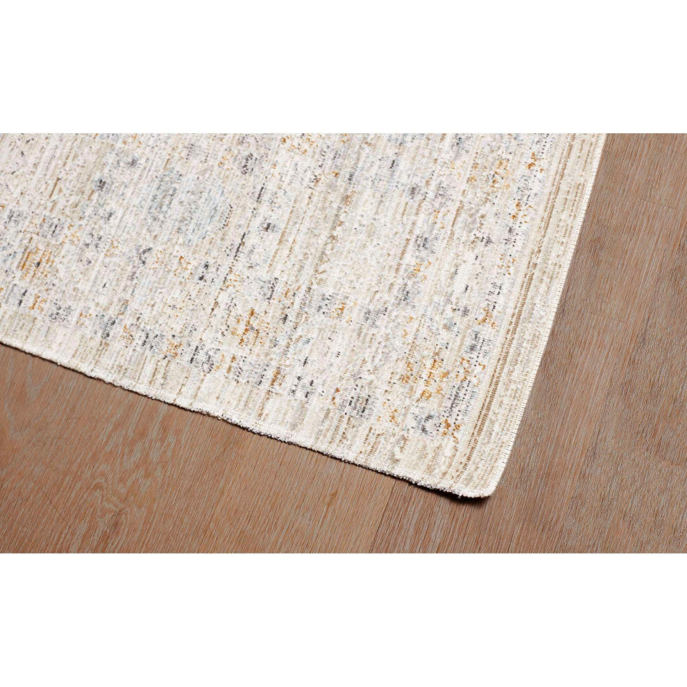 Ava Chobi Area Rug - Aqua, 2'x3'
