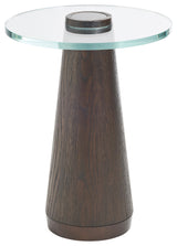 Apex Glass Top Accent Table