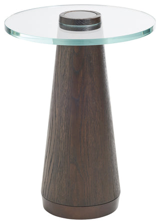 Apex Glass Top Accent Table