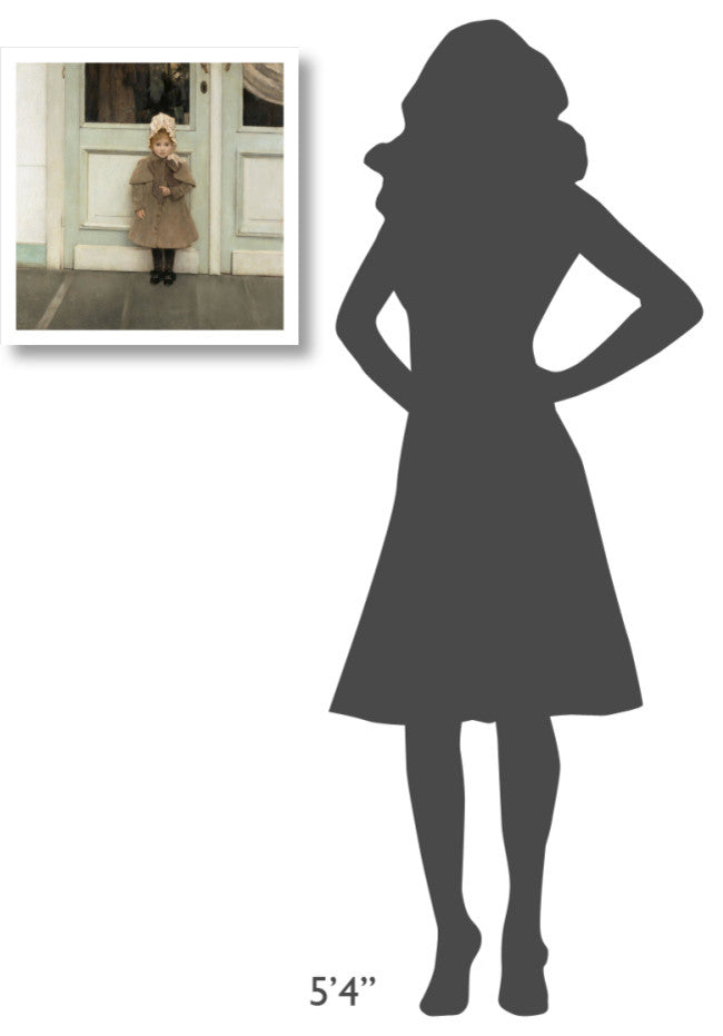 "Jeanne Kefer" Digital Paper Print by Fernand Khnopff, 20"x20"