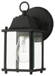 Textured Black Traditional, Historical, Outdoor Wall Lantern