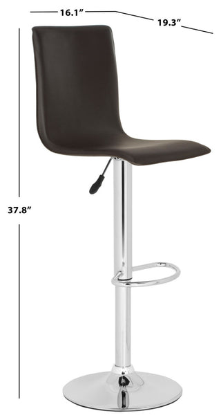 Safavieh Mgda Barstool, Brown