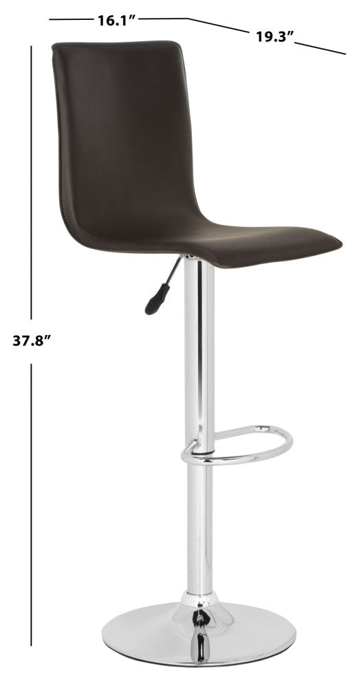 Safavieh Mgda Barstool, Brown