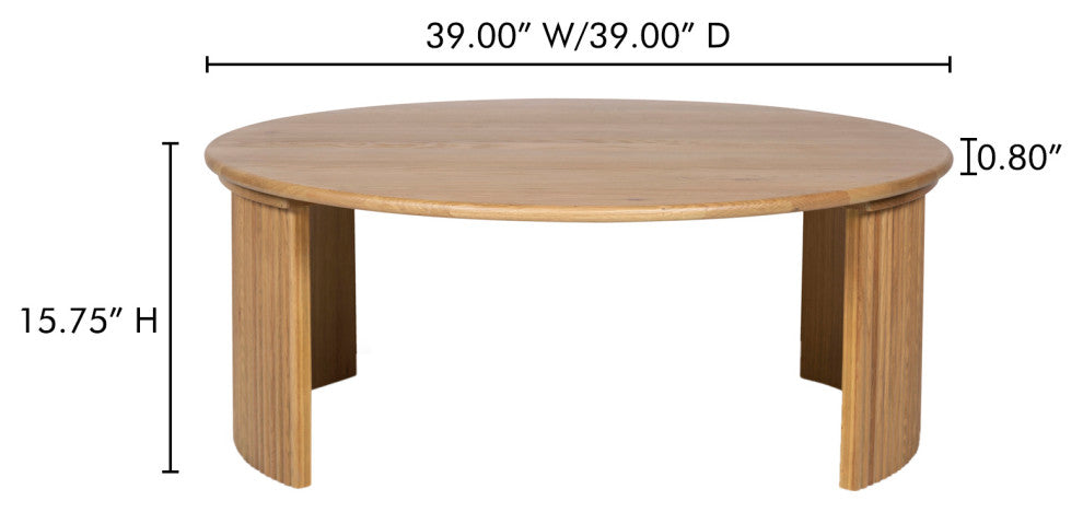 Penny Large Coffee Table Natural
