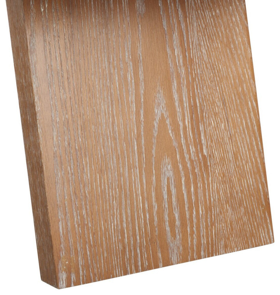 Safavieh Couture Julianna Wood Coffee Table, Rustic Oak