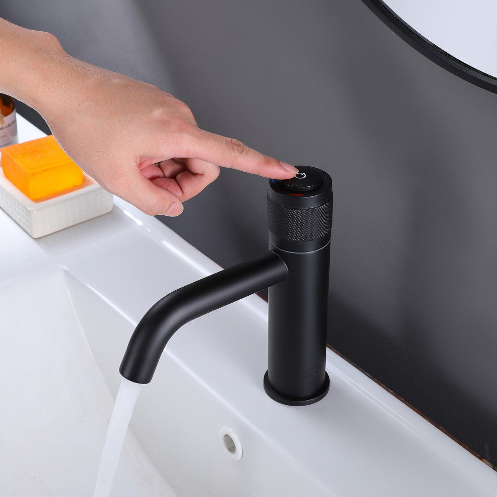 Deck Mounted Single Hole Bathroom Faucet