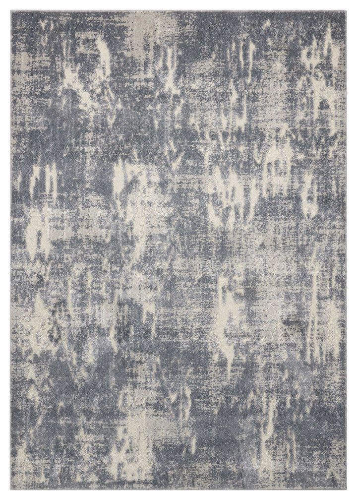 Michael Amini Gleam MA602 Area Rug, Slate, 9'3" x 12'9"
