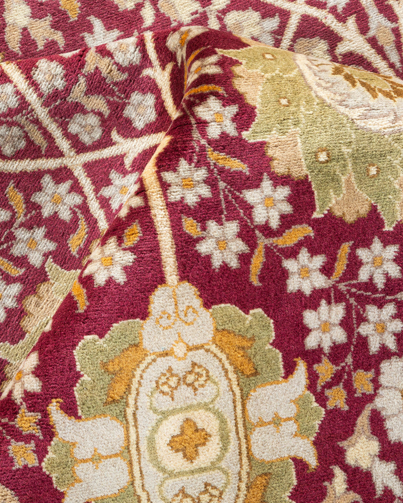 MOGUL, Hand Knotted Area Rug 12' 4" X 9' 1"