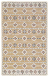 Freya Quince Area Rug, Gold, 3'x5'