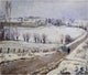 Henri Lebasque The Farm at Lagny in Winter Wall Decal