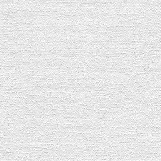 Architectural, Texture Geometric Paintable Pre-Pasted White Wallpaper Roll