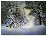 "Winter Song" by John Morrow, Canvas Art, 47"x35"