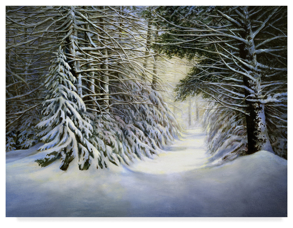 "Winter Song" by John Morrow, Canvas Art, 47"x35"
