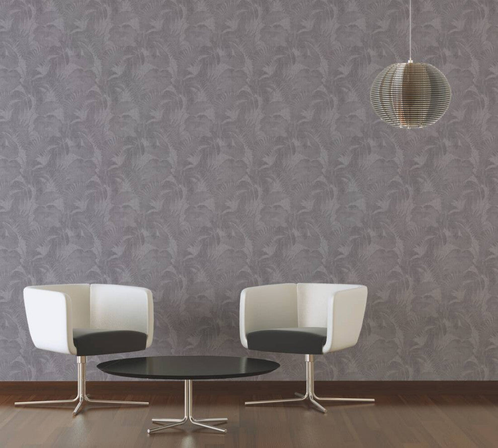 Botanical Jungle Textured Wallpaper Featuring Tropical Leaves, 373961